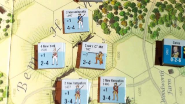 American Revolution Tri Pack - Saratoga Campaign Scenario Initial Setup смотреть онлайн