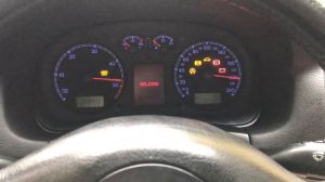 Тест стрелок при включении зажигания в Гольф 4