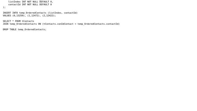 Databases: Querying an ordered list with OR or IN clause смотреть онлайн