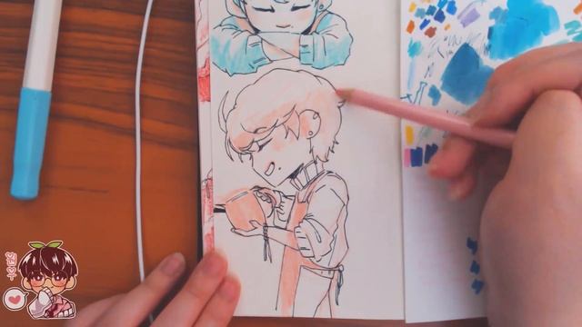 Sketch with Me #4 |Sketchbook Doodles Page: 27| смотреть онлайн