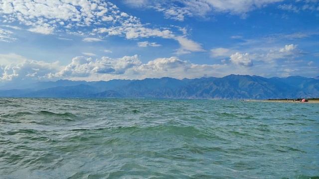 ♫. Louis Armstrong - «What A Wonderful World»(Как прекрасен мир), озеро Иссы́к-Ку́ль Кыргызста́н смотреть онлайн