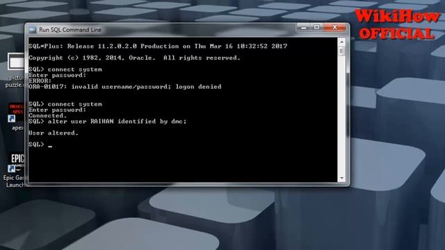 How to change user password on Oracle 11g смотреть онлайн