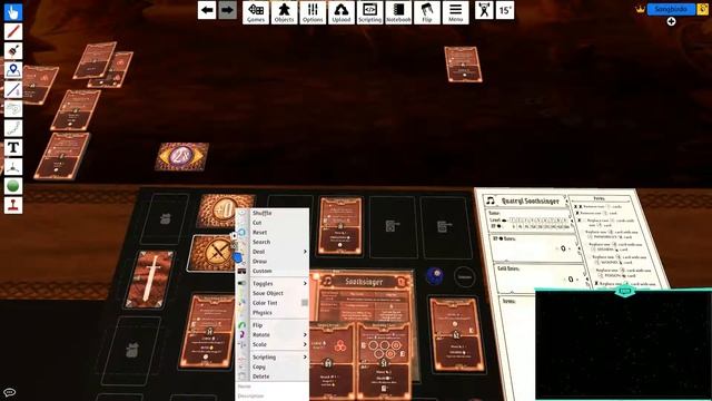 Battle of the Bards (Soothsinger Solo Scenario) - Gloomhaven - Tabletop Simulator смотреть онлайн