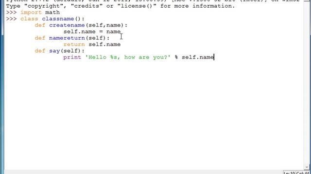 Python Tutorial 12: Python Classes смотреть онлайн