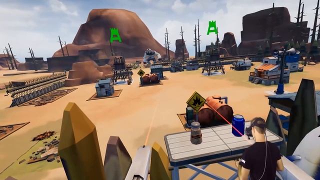 THROWING CHICKEN LEGS AT ZOMBIE HORDES?! Pale Lands VR Gameplay - VR HTC Vive Gameplay смотреть онлайн