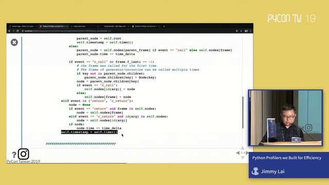 Python Profilers We Built for Efficiency – PyCon Taiwan 2019 смотреть онлайн