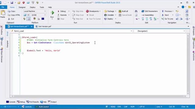 My First Form #1: Build a Simple PowerShell GUI App смотреть онлайн