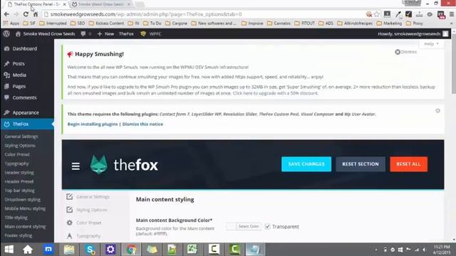 Setting wordpress site for the first time (fox theme) смотреть онлайн