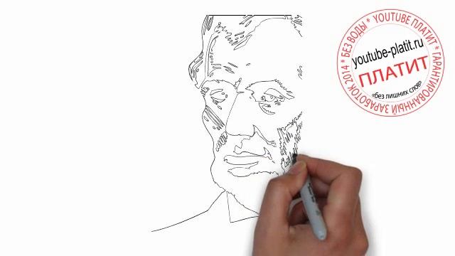 Как нарисовать у человека лицо красками смотреть онлайн