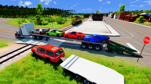 МУЛЬТИКИ ПРО МАШИНКИ ЗАСТРЯЛ НА ЖЕЛЕЗНОДОРОЖНОМ ПЕРЕЕЗДЕ