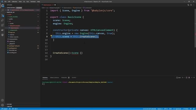 01. Basic Scene in BabylonJS смотреть онлайн