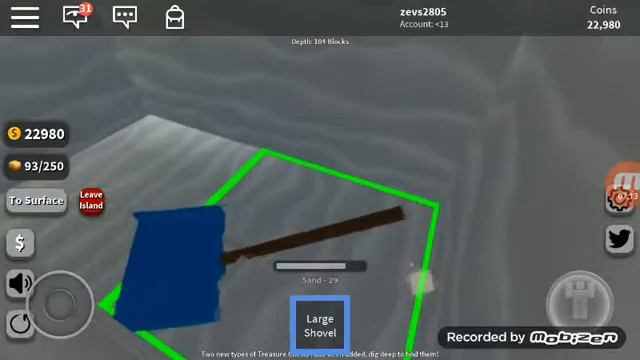 Roblox по русски (симулятор поиска сокровищ) смотреть онлайн