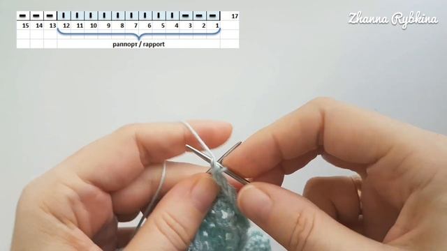 Необычный узор спицами для смелых и стильных изделий. Узор спицами "Ажурные замочки". смотреть онлайн