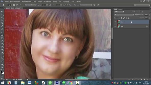 Как увеличить резкость в Фотошопе смотреть онлайн