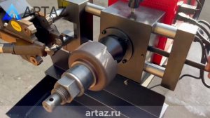 Станок для проточки тормозных дисков СО снятием и БЕЗ ARTAZ AM-983 (Распаковка и демонстрация)