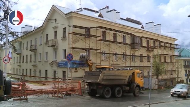 Ремонт на участках тепловых сетей вдоль улицы Ленина смотреть онлайн