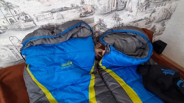 Распаковка — Спальный мешок Norfin Arctic Comfort 500 L смотреть онлайн