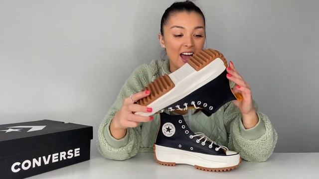 Converse Move Platform Hi & Runstar Hike Hi (and leather) | Review, styling and on feet смотреть онлайн