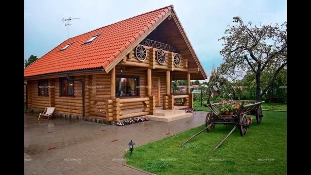 очень оригинальные домики из дерева для дачи смотреть онлайн