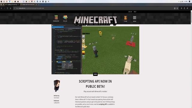 Minecraft Source Code Released!!!! Get Your Hands On The New Minecraft Scripting API! смотреть онлайн