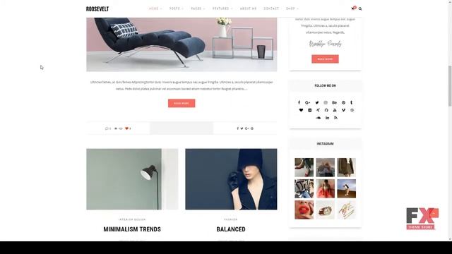 Roosevelt - Responsive WordPress Blog Theme Van Read смотреть онлайн