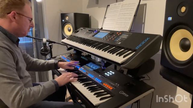 Oxygene Pt 4 - Yamaha Genos Modx7 смотреть онлайн