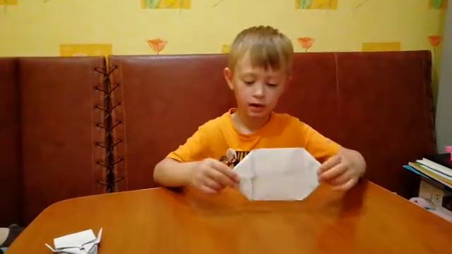 Оригами катер Святослав. смотреть онлайн