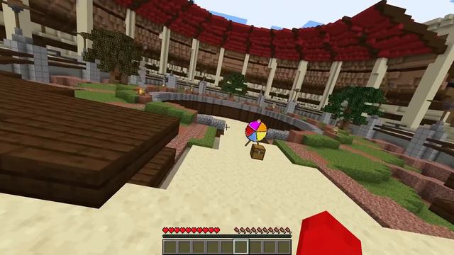 Minecraft But SPIN THE WHEEL...