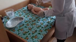 Уход за кожным покровом новорожденного (2 курс педиатрический факультет)