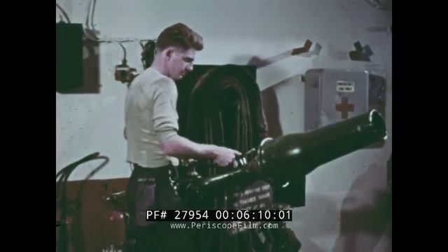 FIRE FIGHTING ABOARD AIRCRAFT CARRIERS U.S. NAVY TRAINING FILM 27954 смотреть онлайн