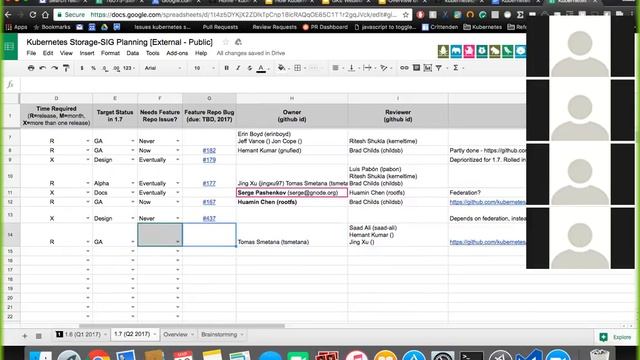 Kubernetes SIG Storage 20170330 смотреть онлайн