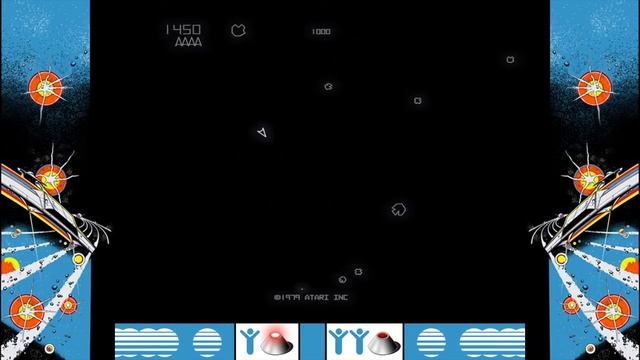 Atari Flashback Classics vol.2 - UFO Hunter trophy (Arcade Asteroids) смотреть онлайн