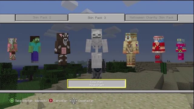 Minecraft Xbox 360 - DLC Skin Pack 3 смотреть онлайн