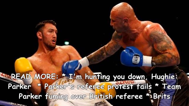 Anthony joshua eyes fight versus joseph parker, expects kiwi to beat hughie fury смотреть онлайн