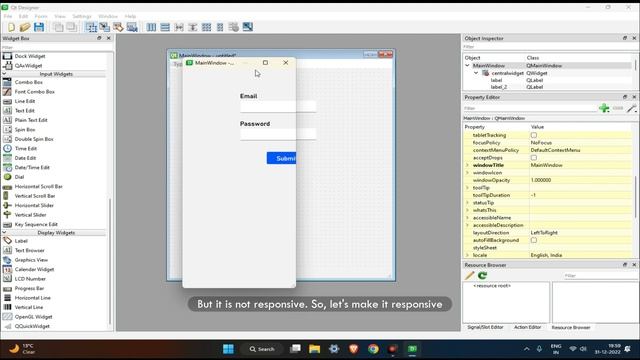 Layout in Qt (Responsive UI) | Qt Designer Series | PySide2 | Python смотреть онлайн