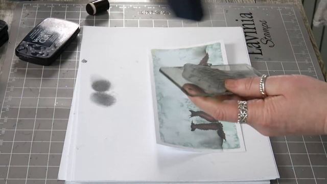 Four Foxes on a Frosty Day - A Lavinia Stamps Tutorial смотреть онлайн