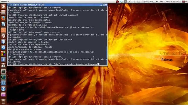 Aula 01 - instalando e configurando PostgreSql, Pgadmin3 no ubuntu 13.10 смотреть онлайн