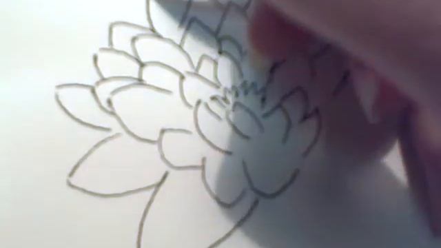 Water lily. How to draw a easy? (водяная лилия. Как нарисовать просто?) 睡莲 スイレン 수련 смотреть онлайн