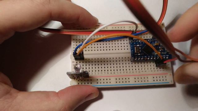 Control your TV by Arduino and clap (Arduino, Pro Micro, ATMEGA32U4, infra diode, microphone) смотреть онлайн