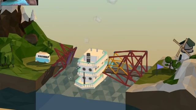 Строительство мостов, или дорога в школу ||Poly Bridge смотреть онлайн