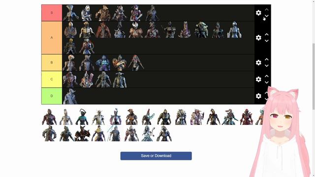 【Warframe Tier List】2023年爲止小北心目中的全戰甲等級表！Grendel榮獲最佳進步獎？！ | #warframe #tennocreate #vtuber #tierlist смотреть онлайн