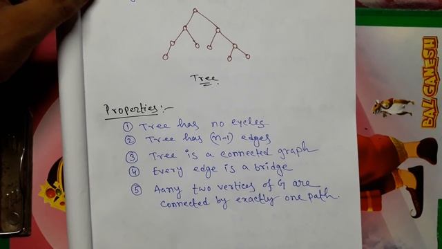 Trees in Graph Theory(Hindi) || Part-13 || MCS-212 || MCS-033 смотреть онлайн
