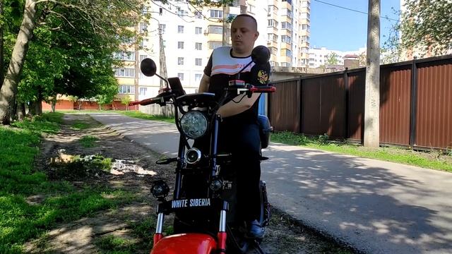 Обзор электроскутера Citycoco White Siberia WS pro 2500W смотреть онлайн