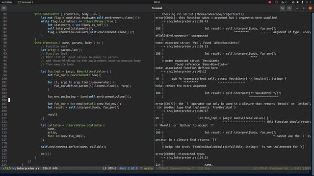 Creating a new programming language with Rust Part 25: Function declarations смотреть онлайн