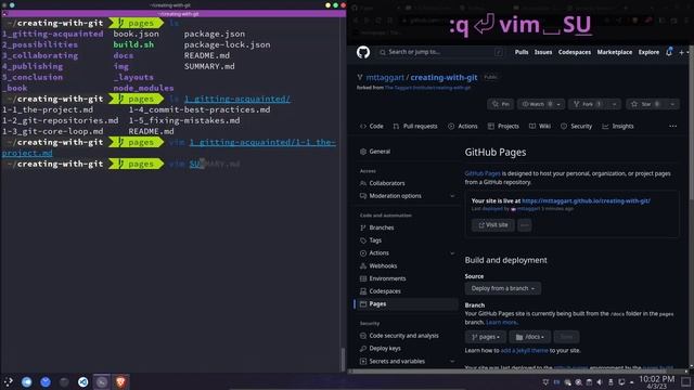 Creating With Git | 5-1: Exhibition of Mastery смотреть онлайн