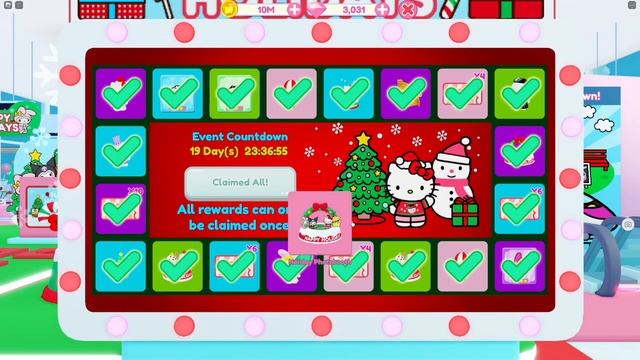Spinning the Holiday Turntable | Roblox My Hello Kitty Cafe Holiday Update 2022 | Riivv3r смотреть онлайн
