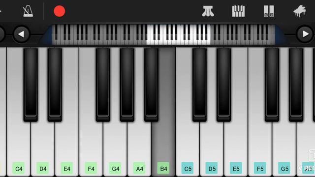 Coffin Dance Tutorial on MOBILE PIANO смотреть онлайн