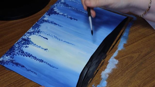 Рисуем гуашью с детьми. Цветущее дерево смотреть онлайн
