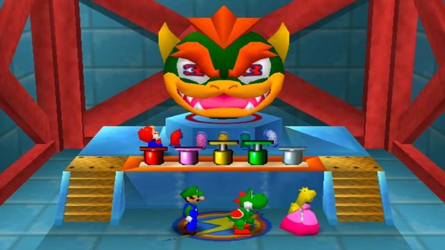 Mario Party 2 MiniGames - Mario Vs Luigi Vs Yoshi Vs Peach (Master Difficulty) смотреть онлайн
