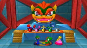 Mario Party 2 MiniGames - Mario Vs Luigi Vs Yoshi Vs Peach (Master Difficulty)